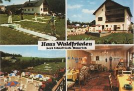 Hier geht es zur Karte mit dem Motiv 'Minigolf bei der Pension'