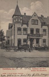 Hier geht es zur Karte mit dem Motiv 'Ein Pferd auf der Bahnhofstraße'