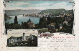 Hier geht es zur Karte mit dem Motiv 'Boppard mit seinen Bauwerken'