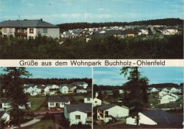 Hier geht es zur Karte mit dem Motiv 'Kleine weiße Häuser in Ohlenfeld'
