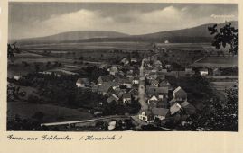 Hier geht es zur Karte mit dem Motiv 'Blick über den Kellenbach zum Dorf'